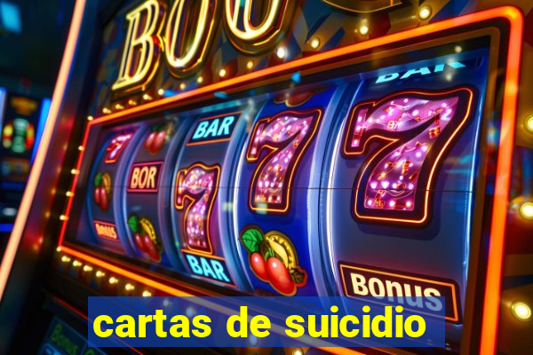 cartas de suicidio